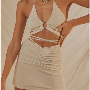 Pepper Mayo two piece skirt set